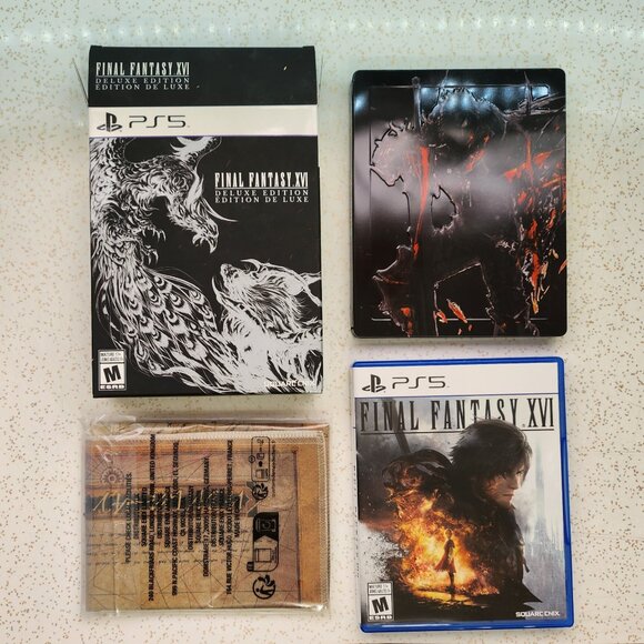 PS5 Final Fantasy XVI Deluxe Edition Set - Picture 4 of 8